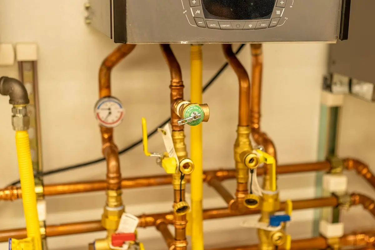 Licensed technician providing Emergency Plumbing for a homeowner in Hollins